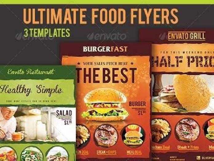 FreePsdVn.com 1412121702 Ultimate Food Flyers 3511812 Cover