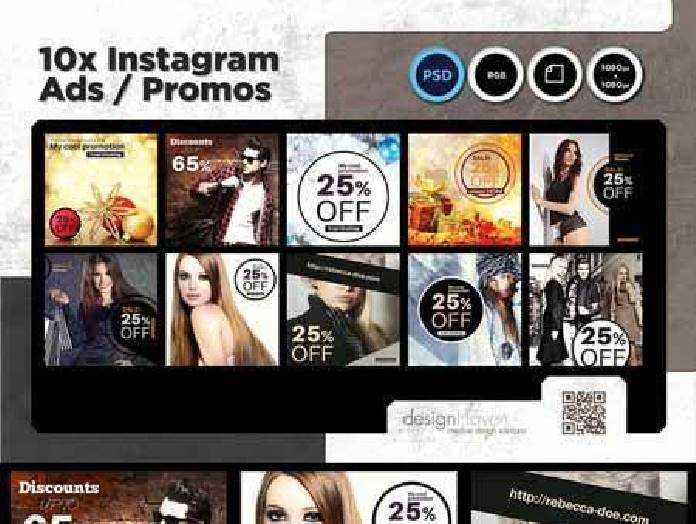 Freepsdvn Com 1448582012 10 Instagram Advertisement Promos Ii 449266 Cover
