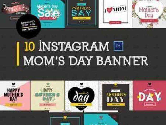Freepsdvn Com 1463384694 10 Mothers Day Instagram Banners 658463 Cover