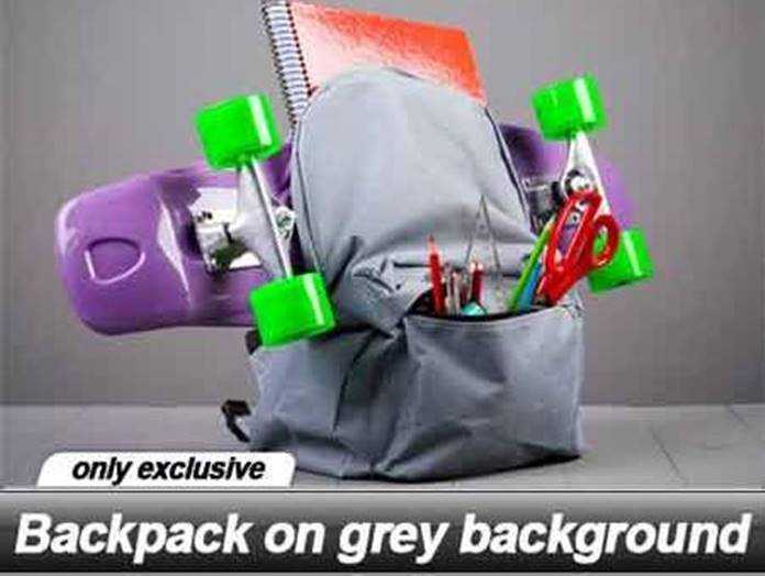 Freepsdvn Com 1474009625 Backpack On Grey Background 15 Uhq Jpeg Cover