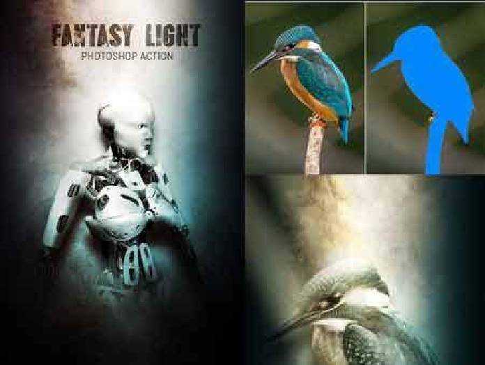 Freepsdvn Com 1474964962 Fantasy Light Photoshop Action 17681887 Cover