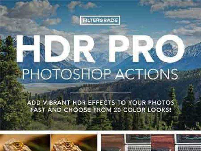 Freepsdvn Com 1477198470 Hdr Pro Photoshop Actions 951469 Cover