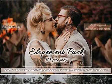 FreePsdVn.com 1801148 LIGHTROOM elopement preset pack for lightroom 2137750 cover