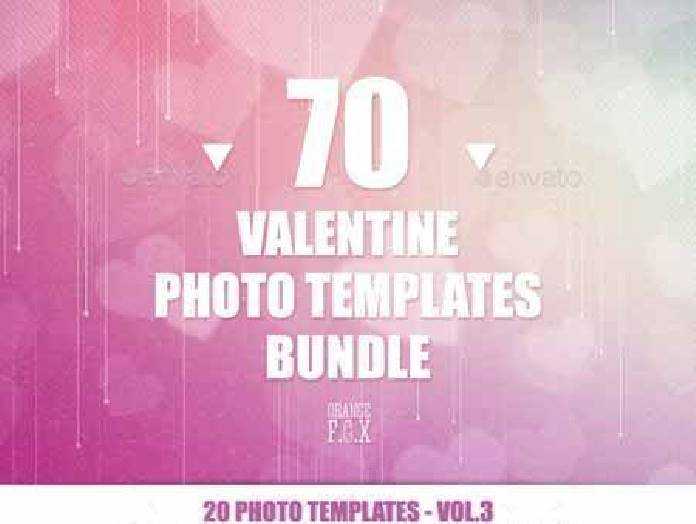 Freepsdvn Com 1454314847 70 Valentine Photo Templates Bundle 14659580 Cover