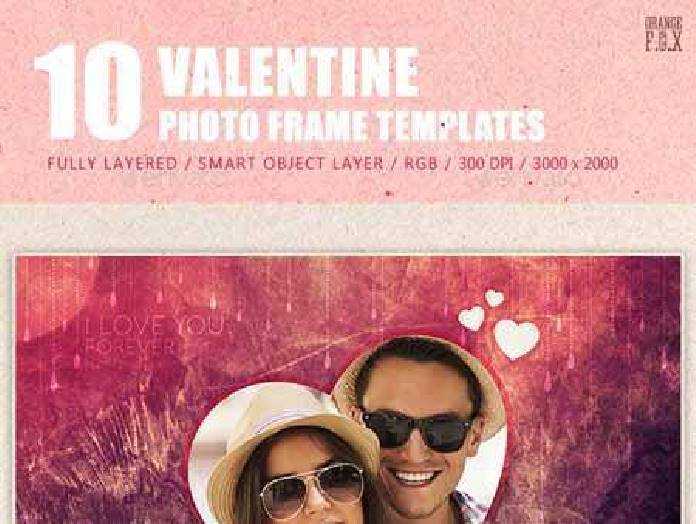 Freepsdvn Com 1454379994 Valentine Photo Frame Template 10031517 Cover
