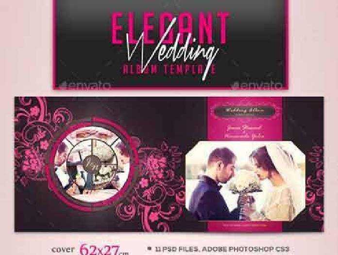 FreePsdVn.com 1467948568 elegant wedding album template 16105470 cover