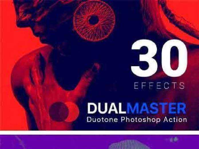 Freepsdvn Com 1468426705 Dualmaster Duotone Photoshop Action 769727 Cover