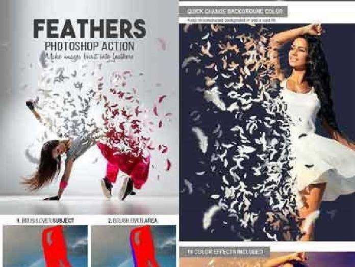 Freepsdvn Com 1468429626 Feathers Photoshop Action 16950481 Cover