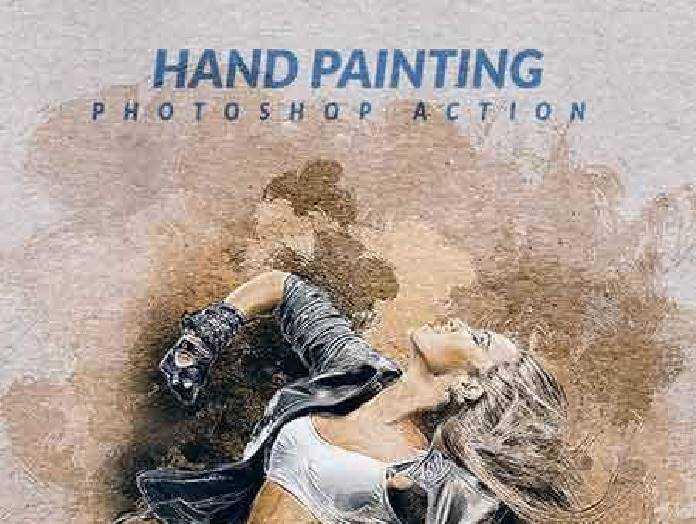 FreePsdVn.com 1470017333 hand painting photoshop action 17128579 cover