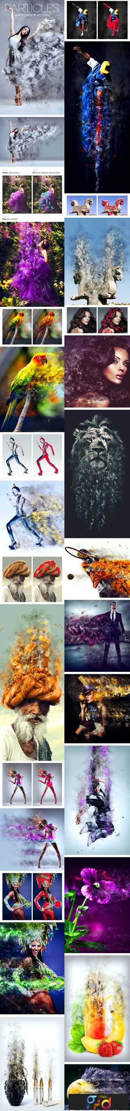 adobe photoshop actions download free particle