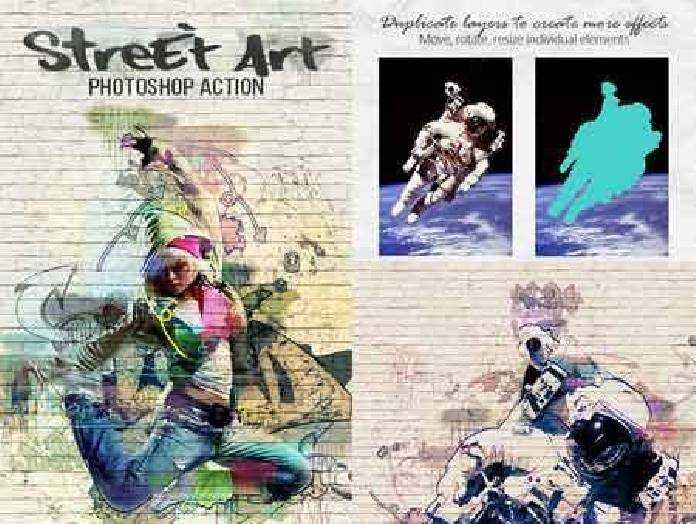 Freepsdvn Com 1472629064 Street Art Photoshop Action 17440734 Cover