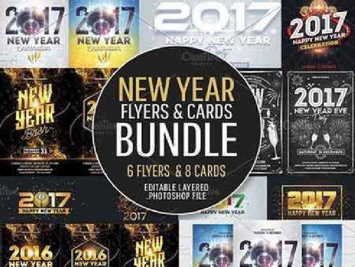 FreePsdVn.com 1480343216 new year flyers cards bundle 1035911 cover