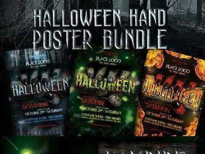 FreePsdVn.com 1480554832 halloween hand poster templates 949097 cover