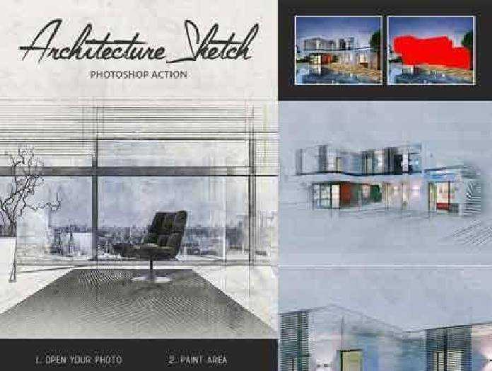 FreePsdVn.com 1482485755 architecture sketch photoshop action 19131895 cover