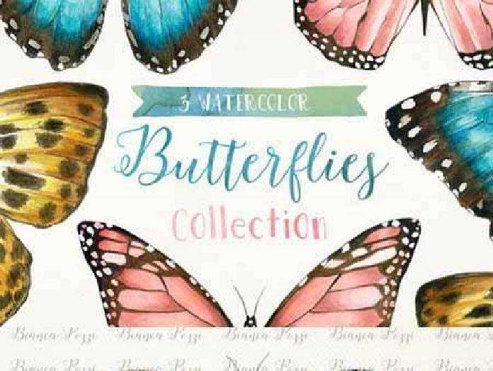 Freepsdvn Com 1426209445 3 Watercolor Butterflies 198350 Cover