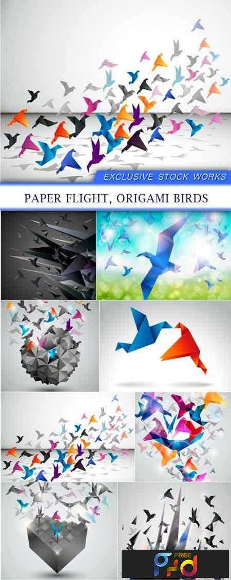 FreePsdVn.com_VECTOR_1701122_paper_flight_origami_birds_8_eps