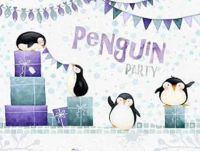 1701126 Penguin Party Watercolors 951549