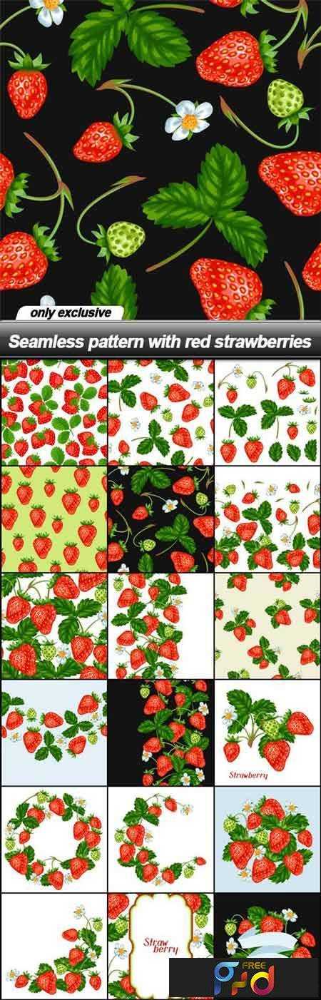 FreePsdVn.com_VECTOR_1701149_seamless_pattern_with_red_strawberries_18_eps