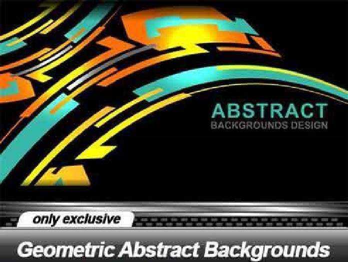 1701189 Geometric Abstract Backgrounds 25 EPS