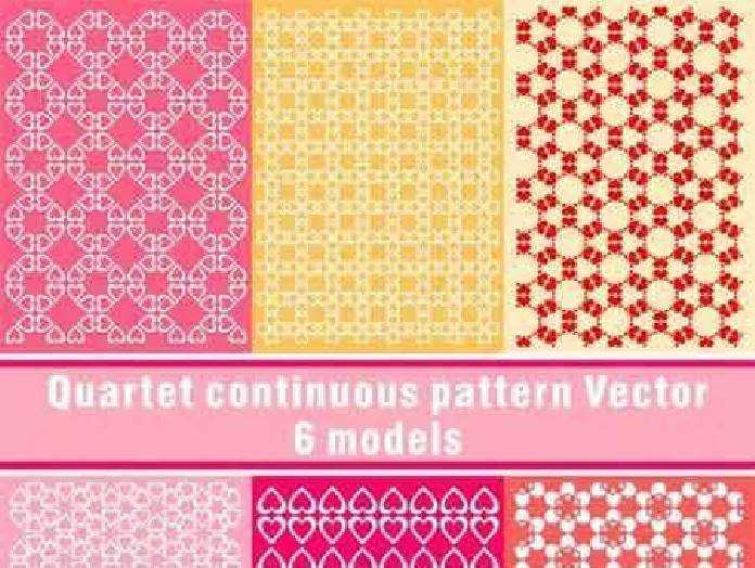 FreePsdVn.com VECTOR 1701203 quartet continuous pattern 10 eps cover