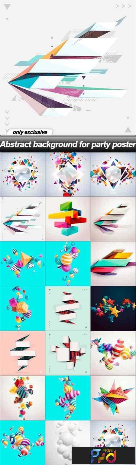 FreePsdVn.com_VECTOR_1701242_abstract_background_for_party_poster_20_eps
