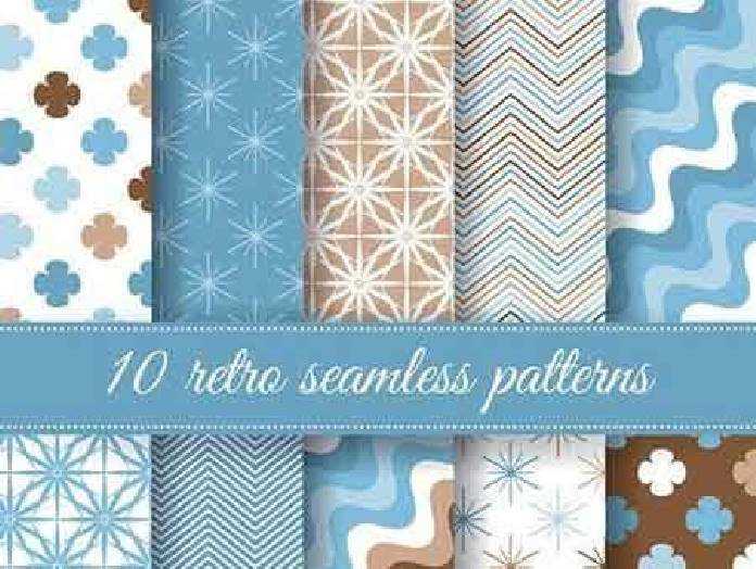 1701261 Seamless Pattern Collection 87 15 Vector
