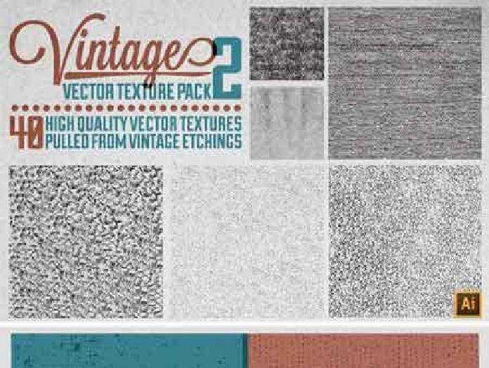 Freepsdvn.com Vector 1701371 Vintage Vector Texture Pack 2 19039 Cover