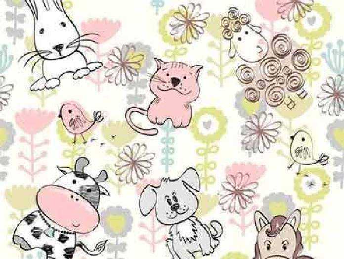 FreePsdVn.com VECTOR 1701377 sweet babies doodle seamless pattern 9 eps cover