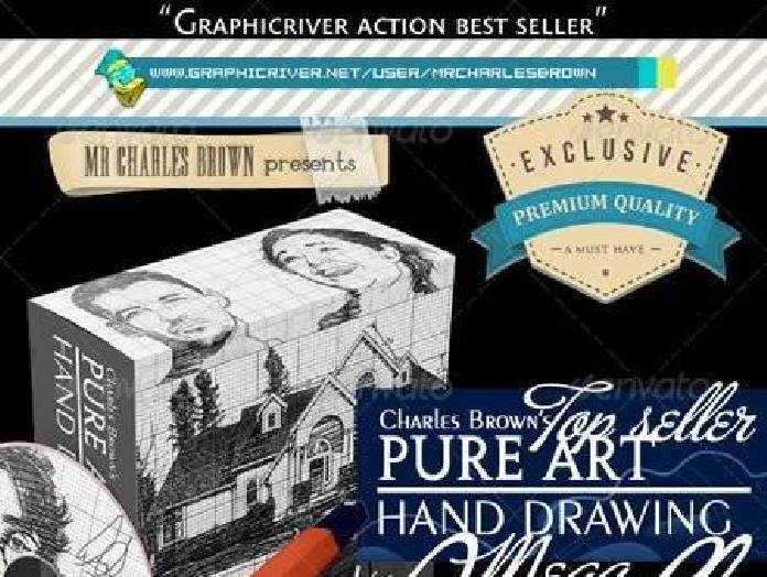 FreePsdVn.com 1702060 PHOTOSHOP all charles browns pure art hand drawing bundle 4 6793148 cover