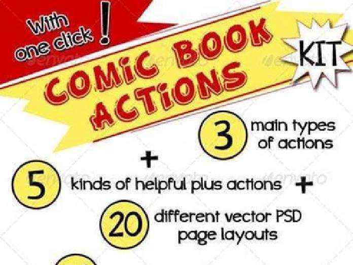 FreePsdVn.com 1702146 PHOTOSHOP comic book actions kit 7240822 cover