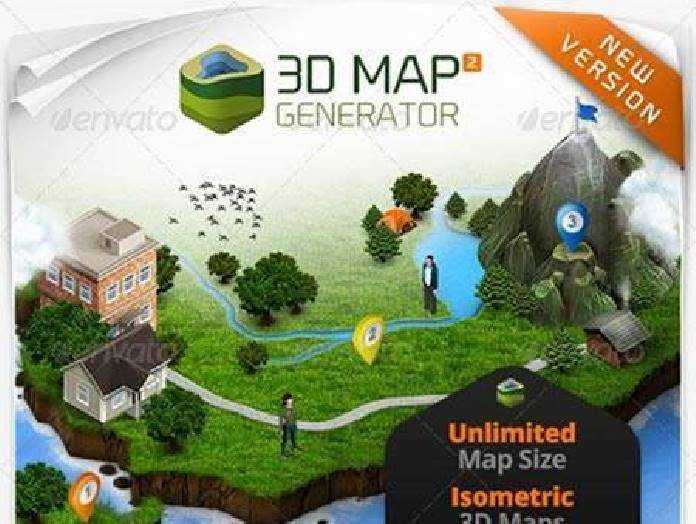 3d map generator atlas free download