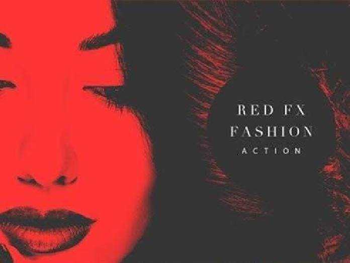 1702232 Red FX Fashion (Photoshop Action) 8642459