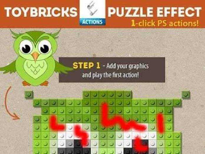 1702275 Lego Toy Bricks Puzzle Photoshop Actions 9337194