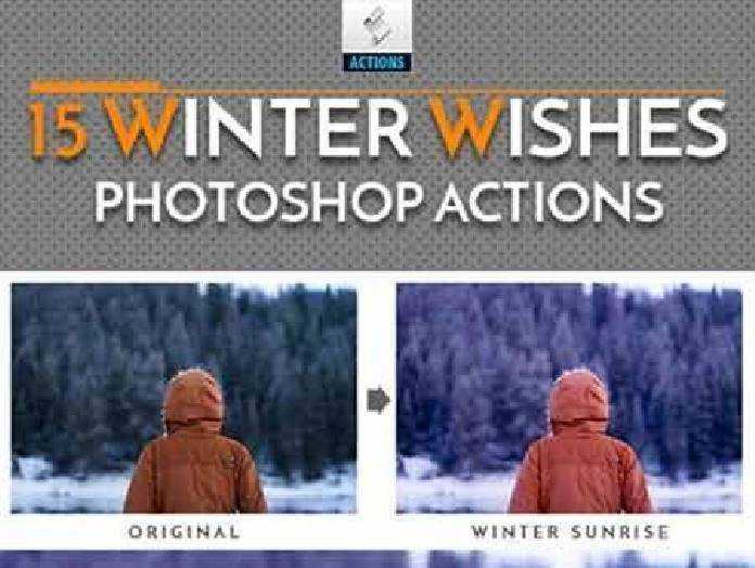 FreePsdVn.com 1702340 PHOTOSHOP 15 winter wishes photoshop actions 19193002 cover