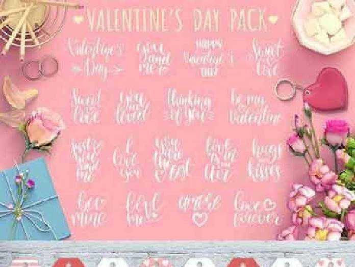 1702366 Valentine’s day lettering and cards 1189564