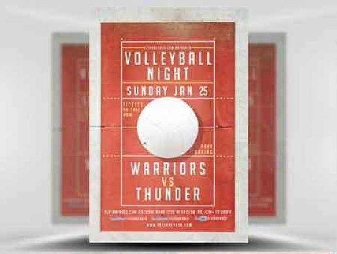 FreePsdVn.com 1702401 PRINT TEMPLATE volleyball night flyer template cover