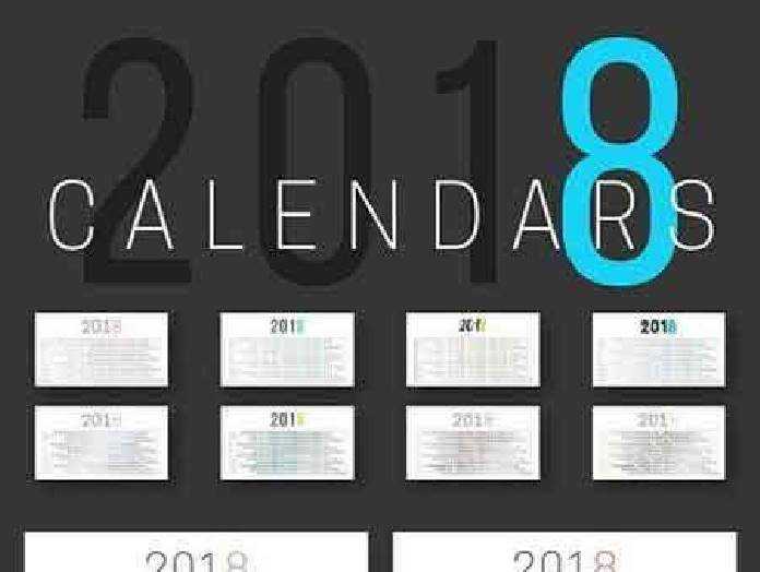 FreePsdVn.com 1702491 VECTOR 2018 calendars and moon calendar 1199126 cover