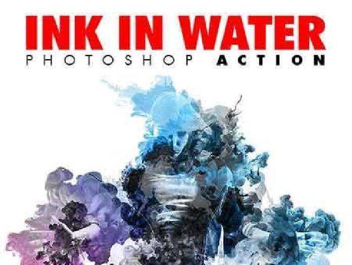 FreePsdVn.com 1702549 PHOTOSHOP ink in water v1 photoshop action 1912141 cover