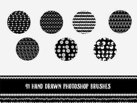 FreePsdVn.com 1703066 PHOTOSHOP hand drawn brushes for photoshop 1340617 cover