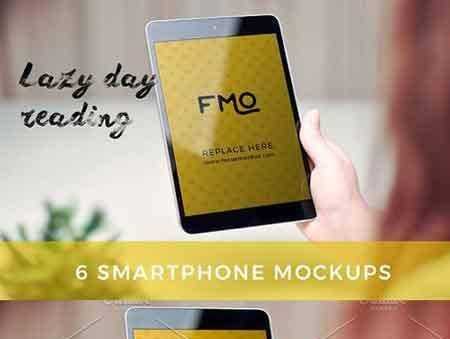 FreePsdVn.com 1703092 PRINT TEMPLATE lazy day reading 6 tablet mockups 1354703 cover