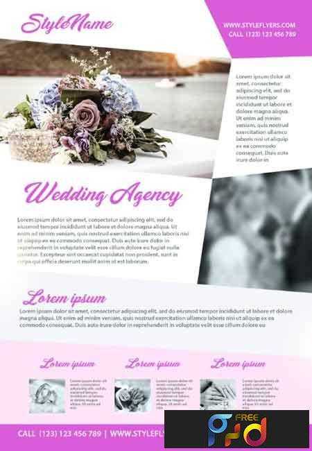 FreePsdVn.com_1703123_PRINT TEMPLATE_wedding_agency_psd_flyer_template