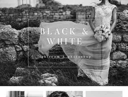 FreePsdVn.com 1703157 LIGHTROOM black white wedding preset lr ps 1344284 cover