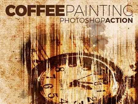 FreePsdVn.com 1703224 PHOTOSHOP coffee painting action 15171888 cover