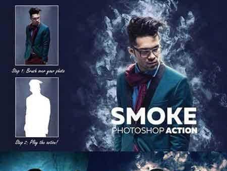 FreePsdVn.com 1704001 PHOTOSHOP smoke photoshop action 1494100 cover
