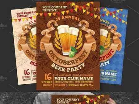 1704072 Oktoberfest Beer Party Flyer 1644947