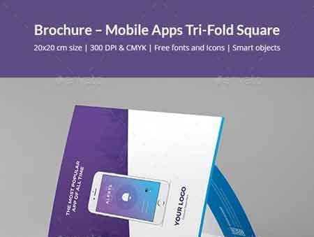 1704106 Brochure – Mobile Apps Tri-Fold Square 20365949