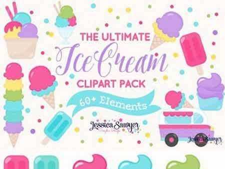 FreePsdVn.com 1704139 VECTOR the ultimate ice cream clipart pack 1516216 cover