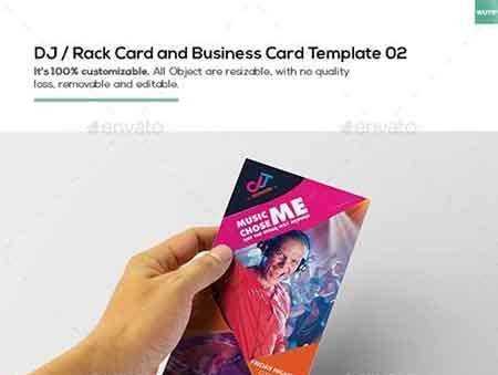 FreePsdVn.com 1704147 TEMPLATE dj rack card and business card template 02 16207260 cover