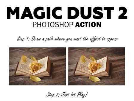 FreePsdVn.com 1704199 PHOTOSHOP magic dust 2 photoshop action 16845588 cover
