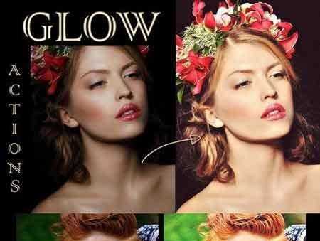 FreePsdVn.com 1704222 PHOTOSHOP glow 2 ps actions 332396 cover